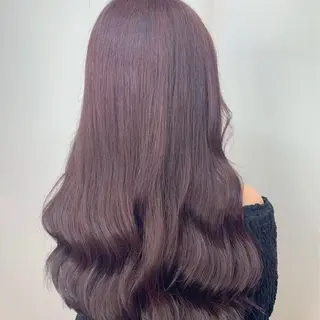 カラー ロング 縮毛矯正/ワンカラー モデル募集🫧田村のヘアスタイル