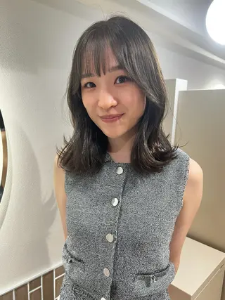 ミディアム lane HAIR 【大阪京橋】KISAのヘアスタイル