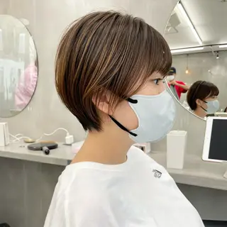 ショート カラー 華 /ショート/ボブのヘアスタイル