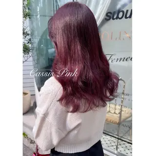 ロング カラー miyu /トレンド カラー×艶髪のヘアスタイル