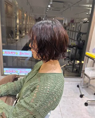 パーマ メンズカット/パーマ /女性モデル募集中のヘアスタイル