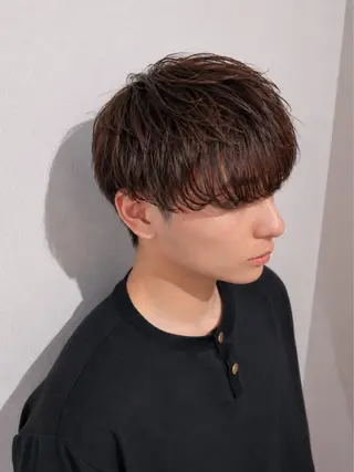 ショート メンズ 🫧ハイトーン 🌈透明感☘️らいのヘアスタイル