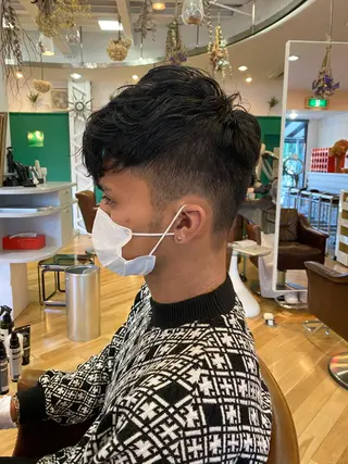 メンズ 今出 りょうやのヘアスタイル