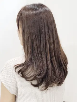 ロング カラー 渡邉 ケイジのヘアスタイル