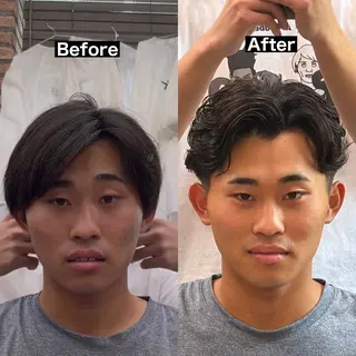 パーマ メンズ 【"漢らしい" 作ります】昇陽のヘアスタイル
