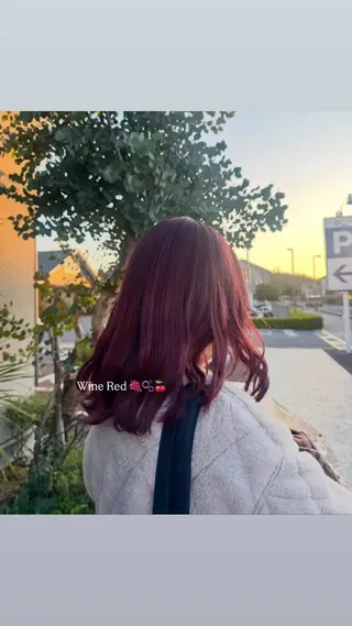ミディアム カラー 🫧艶カラー🫧 Nanamiのヘアスタイル