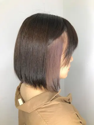 カラー ショート カラーサロン ビスカリアのヘアスタイル