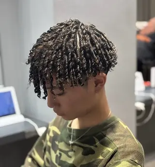ショート パーマ 【再現性120%】 🔥龍也リュウヤ🔥のヘアスタイル