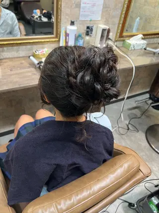ヘアアレンジ 和久井 琉空のヘアスタイル