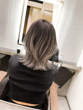 ミディアム カラー 骨格整形カット/ ショート✂️堀夢哉のヘアスタイル