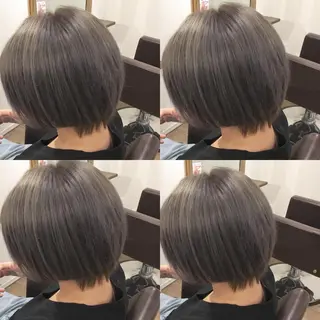 ショート カラー JILBLAN京都 ショート/ハイライトのヘアスタイル