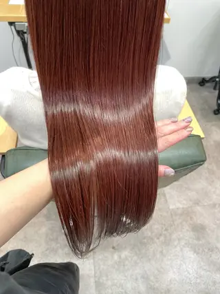 ロング カラー 大平 美沙のヘアスタイル