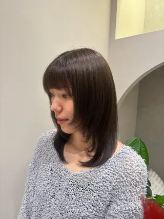 ミディアム kanon 🎀今池のヘアスタイル