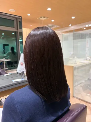 カラー 菊地 楓のヘアスタイル