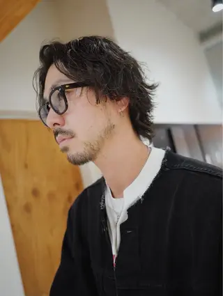 パーマ メンズ 縮毛矯正モデル募集中 SORAのヘアスタイル