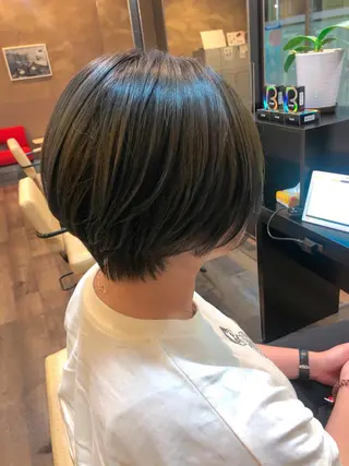 ショート 村上 遼華のヘアスタイル