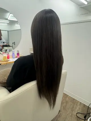 ロング カラー 松本 桜のヘアスタイル