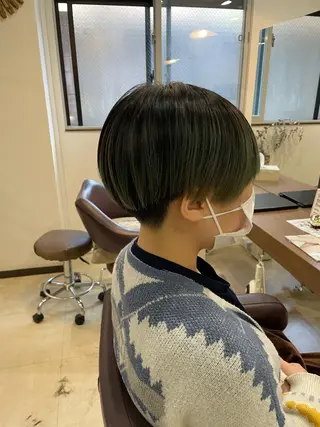 ショート SOL .✂︎ 松永李帆のヘアスタイル