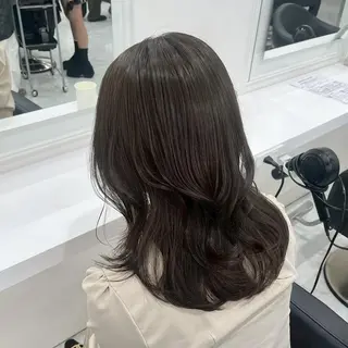 カラー トレンド透明感🕊️ 韓国ヘア/横浜🫧のヘアスタイル