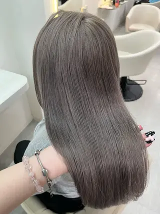 ロング 🩶透明感カラー 池袋/mei🩶のヘアスタイル