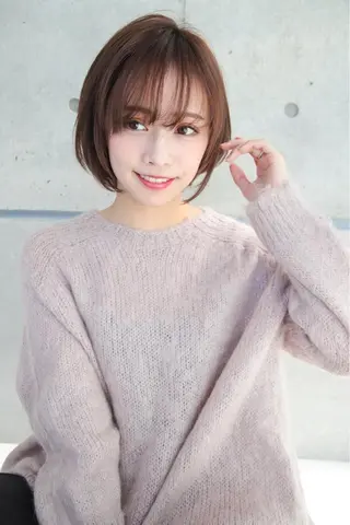 ショート カラー パーマ ヘアアレンジ 🎀愛されモテヘア♡ 梅澤夏基🎀のヘアスタイル