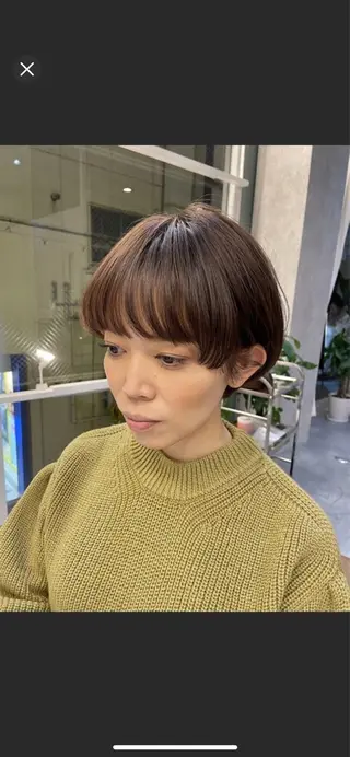 ショート カラー 近藤 叶大のヘアスタイル