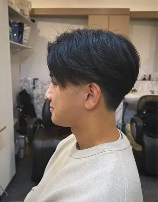 ミディアム 🧊メンズ/ギャル/ ブリーチカラー🧊のヘアスタイル