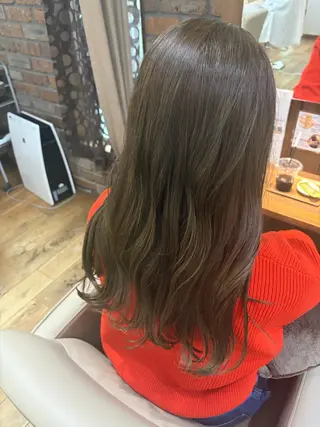ロング やました りなのヘアスタイル