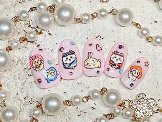 ネイル パッチリオメメ Yuriaのネイルデザイン