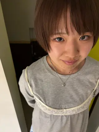 ショート 田中 隼斗のヘアスタイル