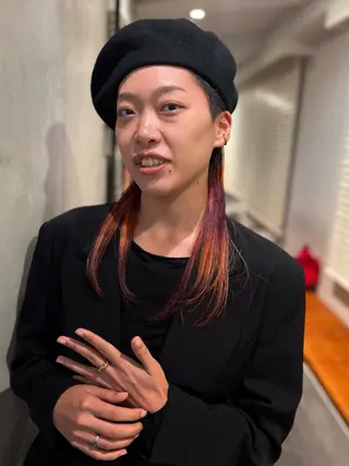 セミロング カラー 優作 〜圧倒的信頼〜のヘアスタイル