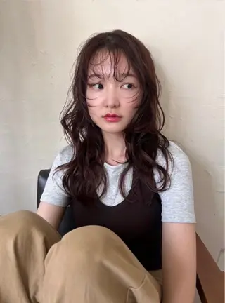 ミディアム 似合わせカット/新宿 /みづき🐏のヘアスタイル
