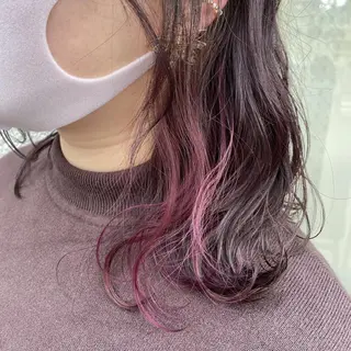 セミロング カラー カぺリベラ 香里園店のヘアスタイル