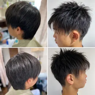 ショート メンズ くせ改善師 髪質改善師ゴトウのヘアスタイル
