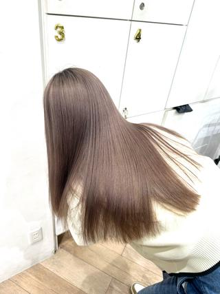 ロング 💛NOZOMI💛 ハイトーンカラーのヘアスタイル
