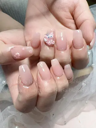 ロング カラー ネイル Nail NaNaのネイルデザイン