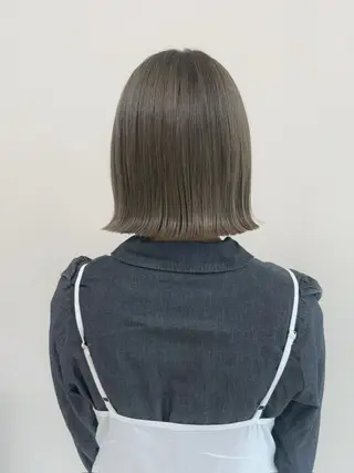 ミディアム カラー 🫧透明感カラー🫧 古川穂果のヘアスタイル