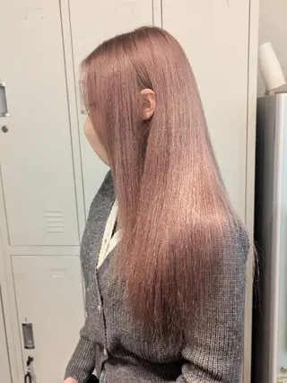 ロング カラー 🏹MIYU¦抜け感 ×柔らかカラーのヘアスタイル