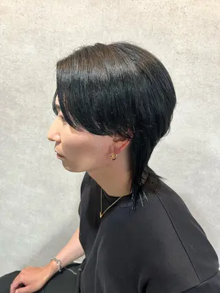 ショート カラー パーマ ヘアアレンジ メンズ 仕上がり満足度No. 1🔥BLUCK🔥のヘアスタイル