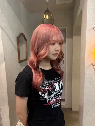 セミロング 透明感モテスタイル 💞SHIORI💞のヘアスタイル