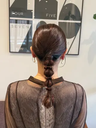 ヘアアレンジ rio ୨୧のヘアスタイル
