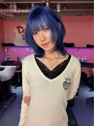 カラー 🎀ブリーチモデル NANAMI🎀のヘアスタイル
