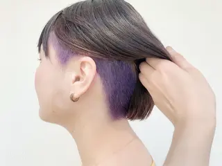 ショート カラー サワタ ミサのヘアスタイル