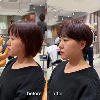 ショート カット/パーマ たるみことりのヘアスタイル