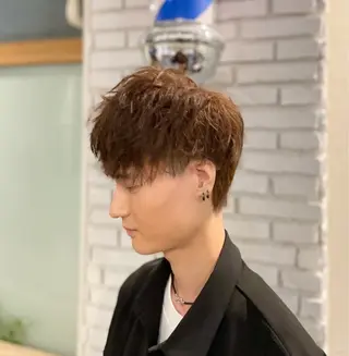 ミディアム カラー メンズ 【メンズサロン】樽井 美月のヘアスタイル