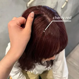 セミロング 透明感暖色カラー🥣 rico💗のヘアスタイル