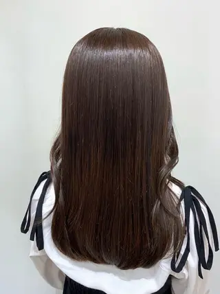 カラー 透明感カラー 🫧 ほのみのヘアスタイル