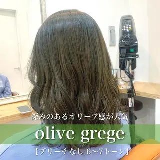 ミディアム カラー navile原宿 yumaのヘアスタイル