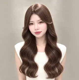 ロング カラー 🤍艶モテカラー♡ ブラウン🤍Rimiのヘアスタイル