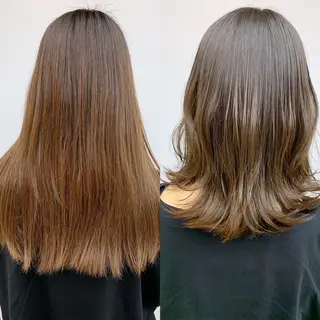 ミディアム カラー 初めてでも安心🌟 newi町田✂のヘアスタイル
